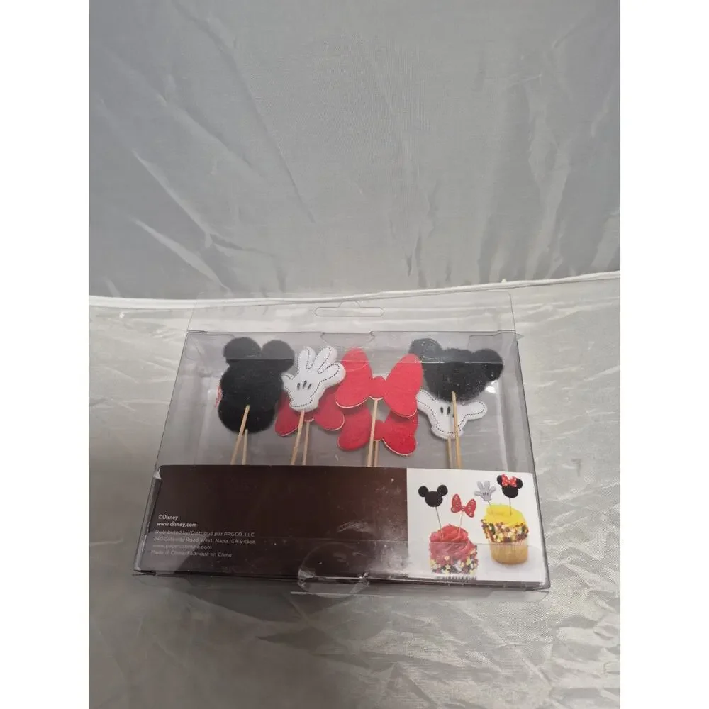 💥 Papyrus Party Picks Mickey Mouse Icons Cupcakes A8